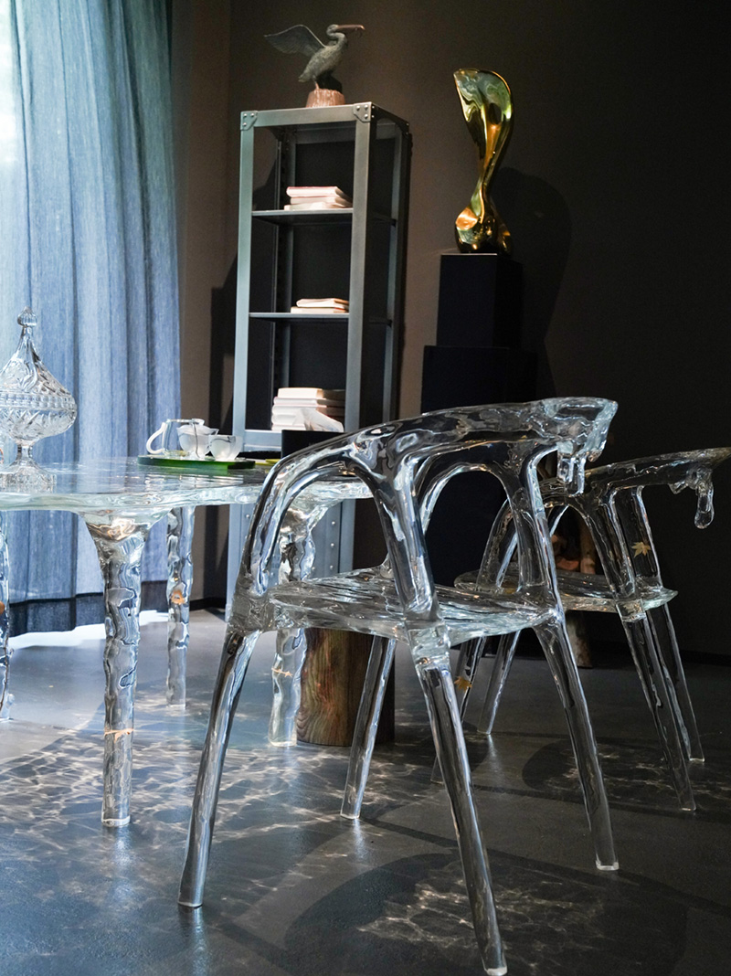 Amber Crystal Chair (2)