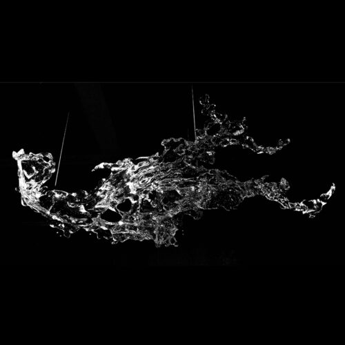 Great Virtue as Water (S1) – Large-Scale Glacier Crystal Aerial Art Installation