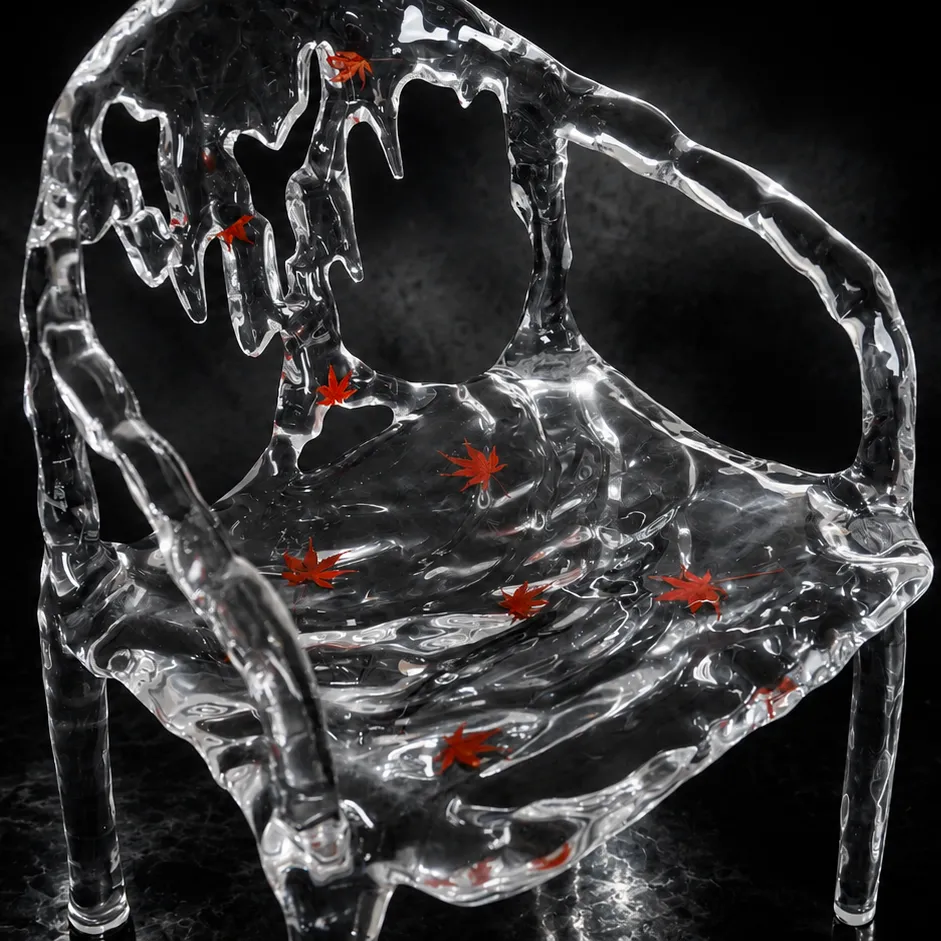 Maple Leaf Chair Side View