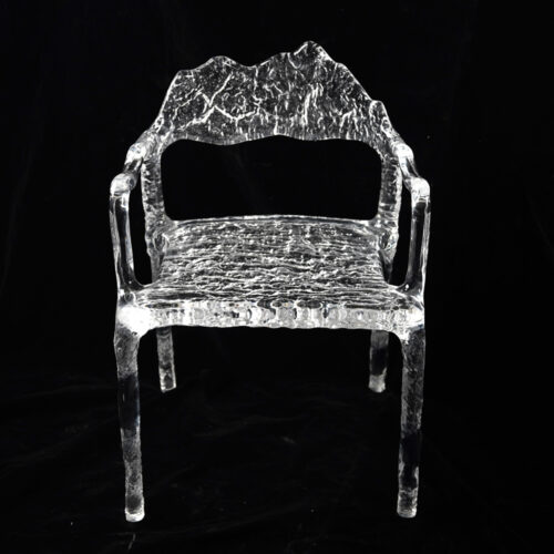 The Mountain Peak Dining Chair | Bespoke Glacier Crystal Art Furniture