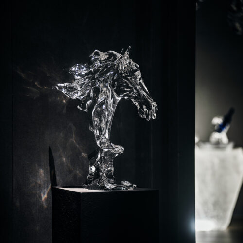"ethereal emptiness" zen buddha crystal sculpture | abstract art decor (copy)
