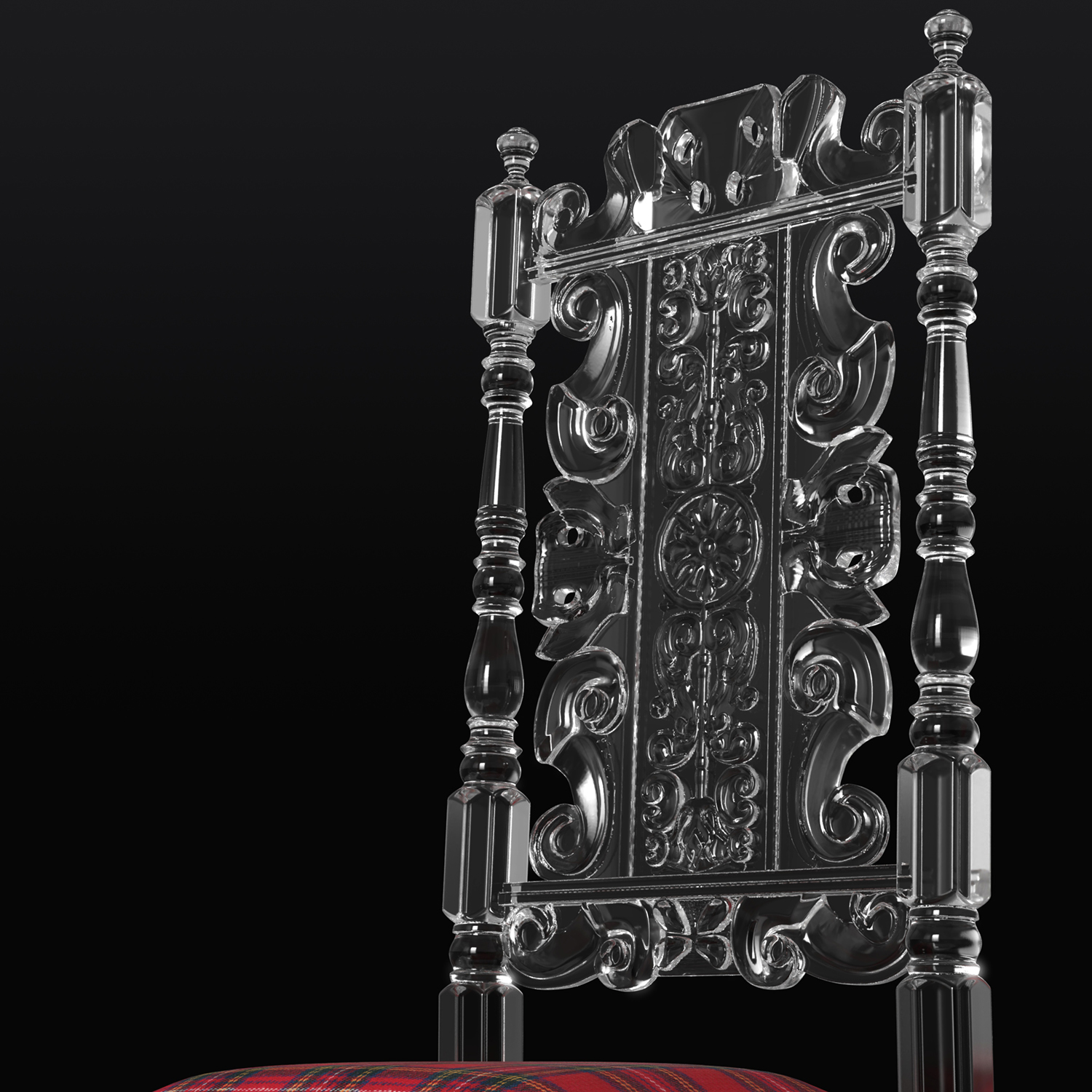 "highland majesty" crystal & leather high back chair | classical art furniture (copy) "highland majesty" crystal & leather high back chair | classical art furniture (copy)
