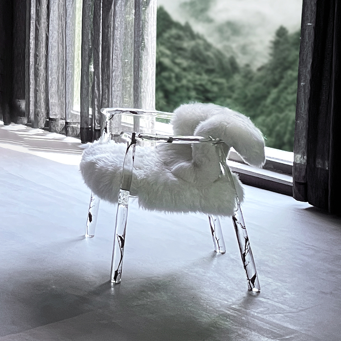 "highland majesty" crystal & leather high back chair | classical art furniture (copy) "highland majesty" crystal & leather high back chair | classical art furniture (copy)